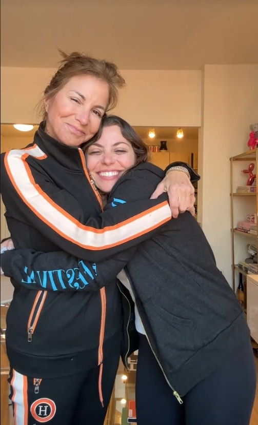 Jill Zarin and Ally Shapiro hugging