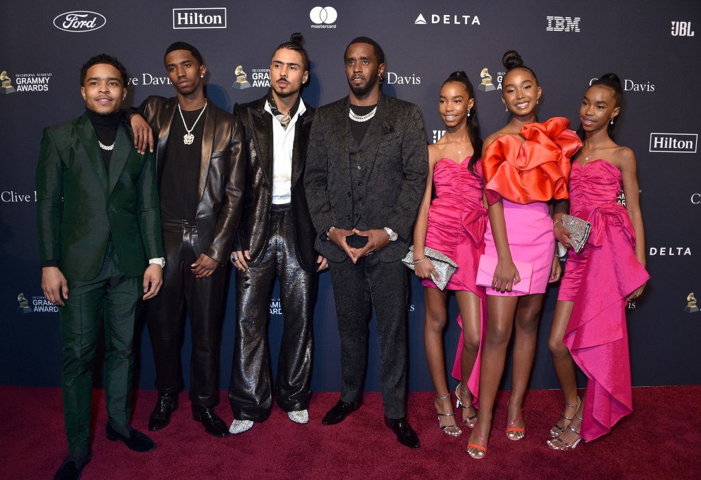 Sean "Diddy" Combs and kids