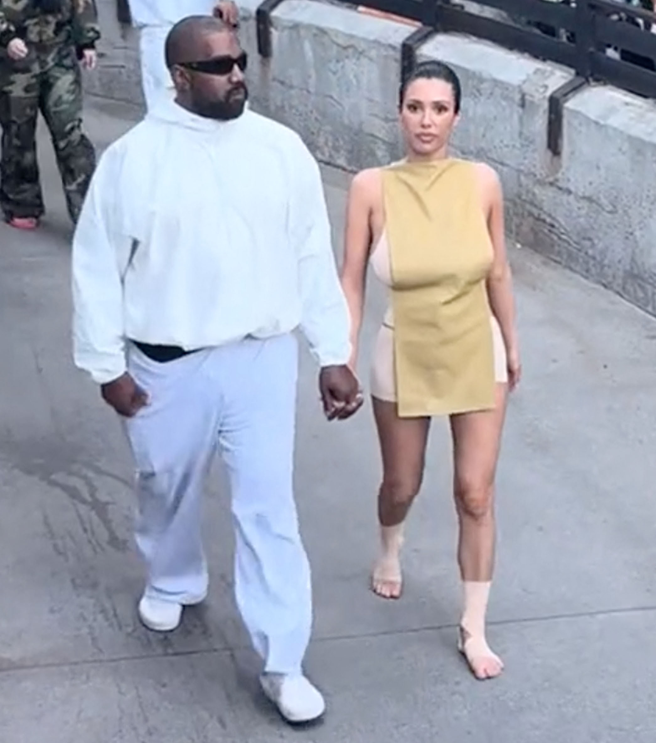 Kanye West and Bianca Censori