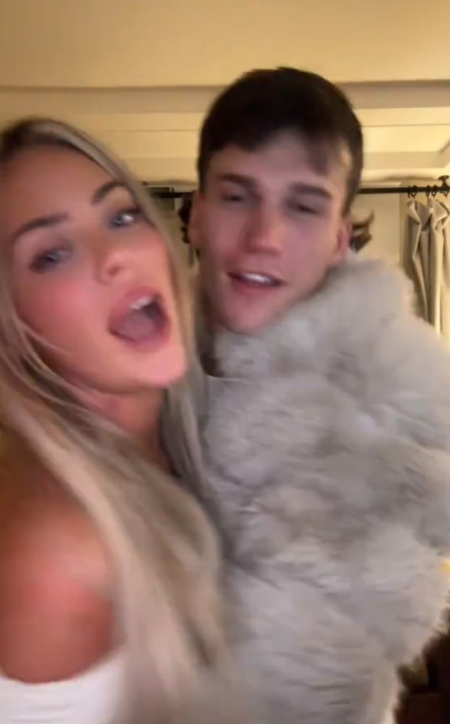 Mark Estes and Liv Walker on TikTok together