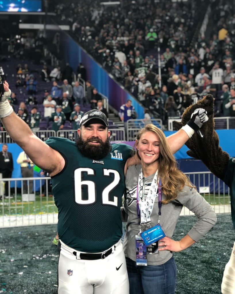 Kylie Kelce, Jason Kelce