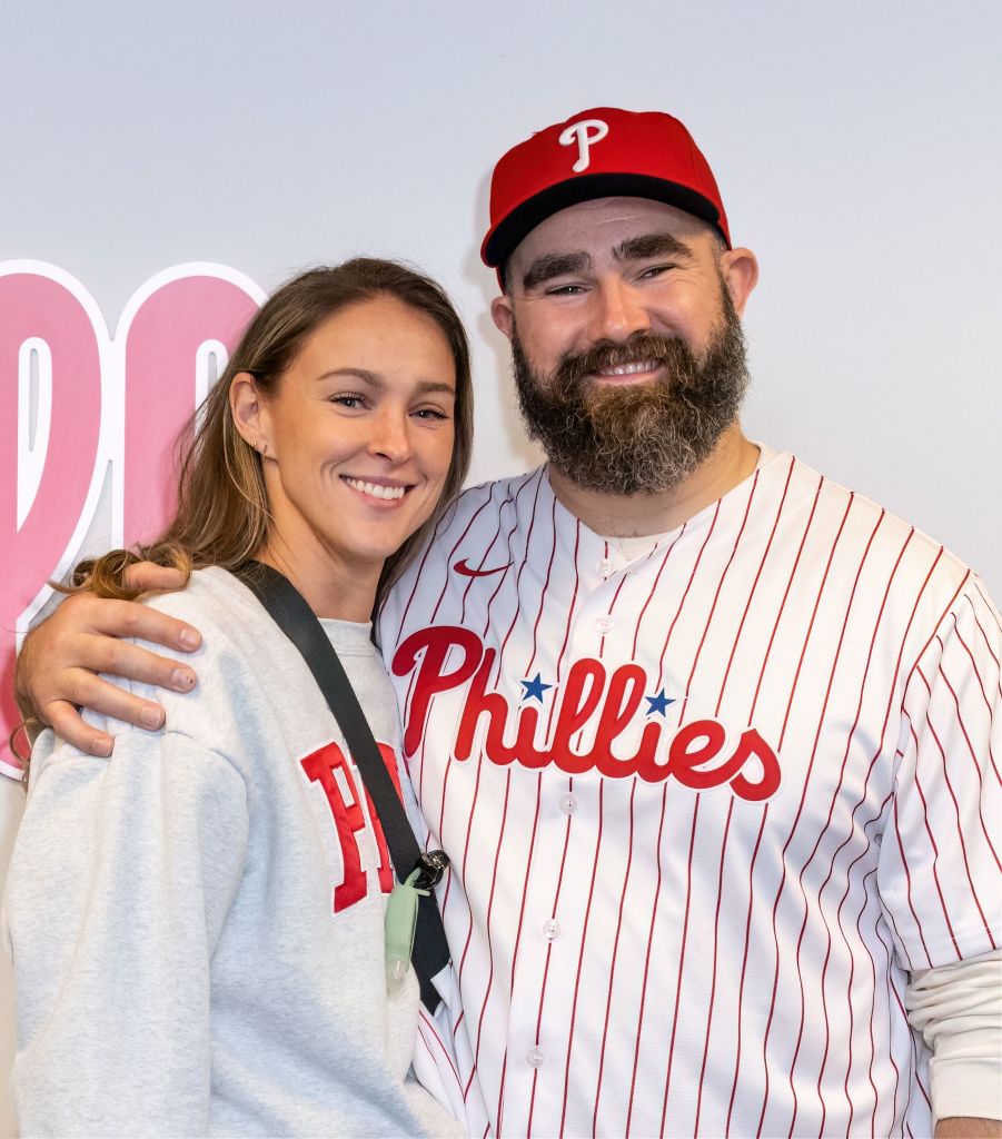 Jason and Kylie Kelce