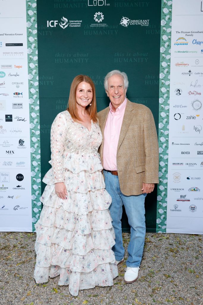 Zoe Winkler and Henry Winkler