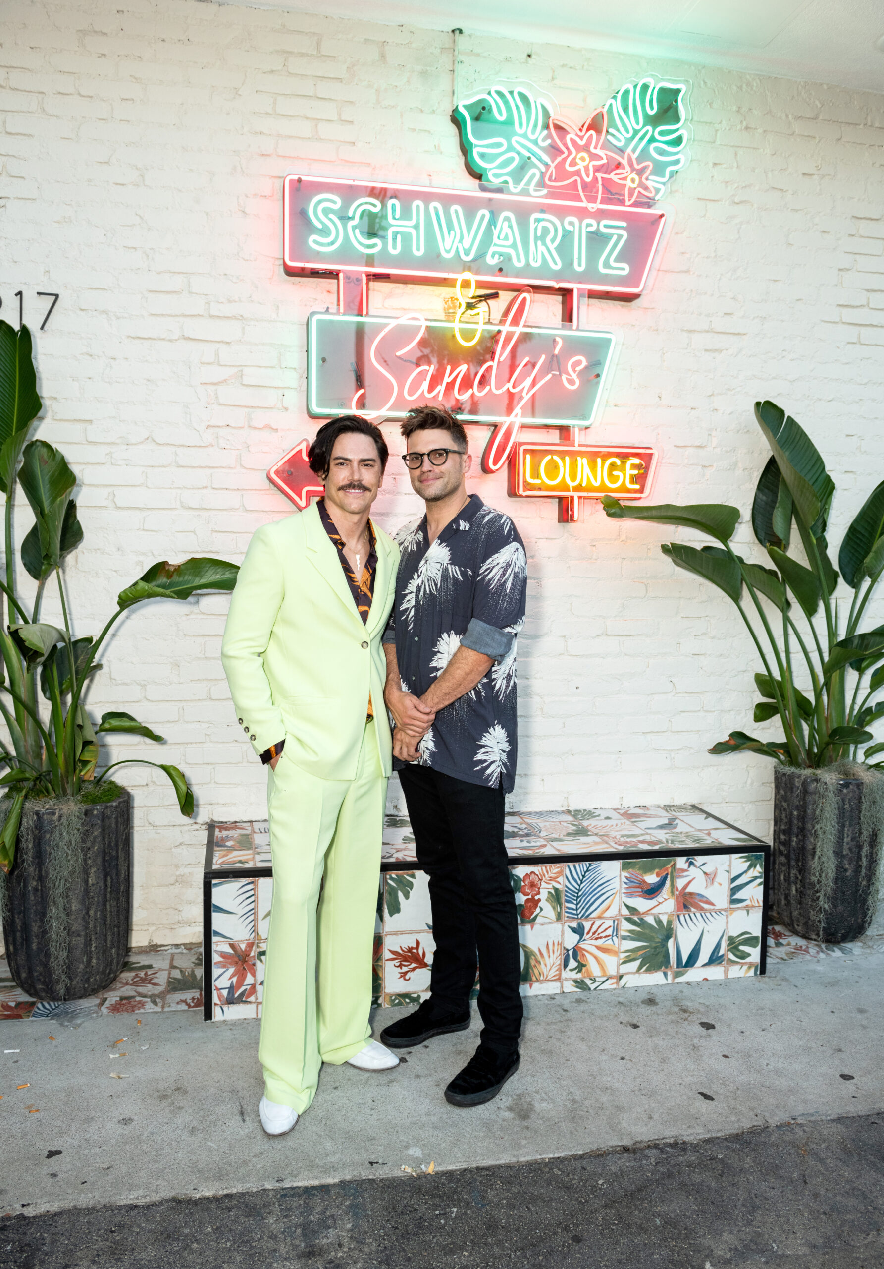 Tom Sandoval and Tom Schwartz at Schwartz & Sandy's in July 2022