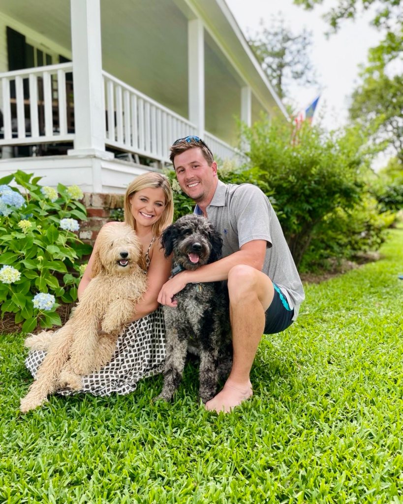 Lauren Alaina, Cam Arnold and their dog