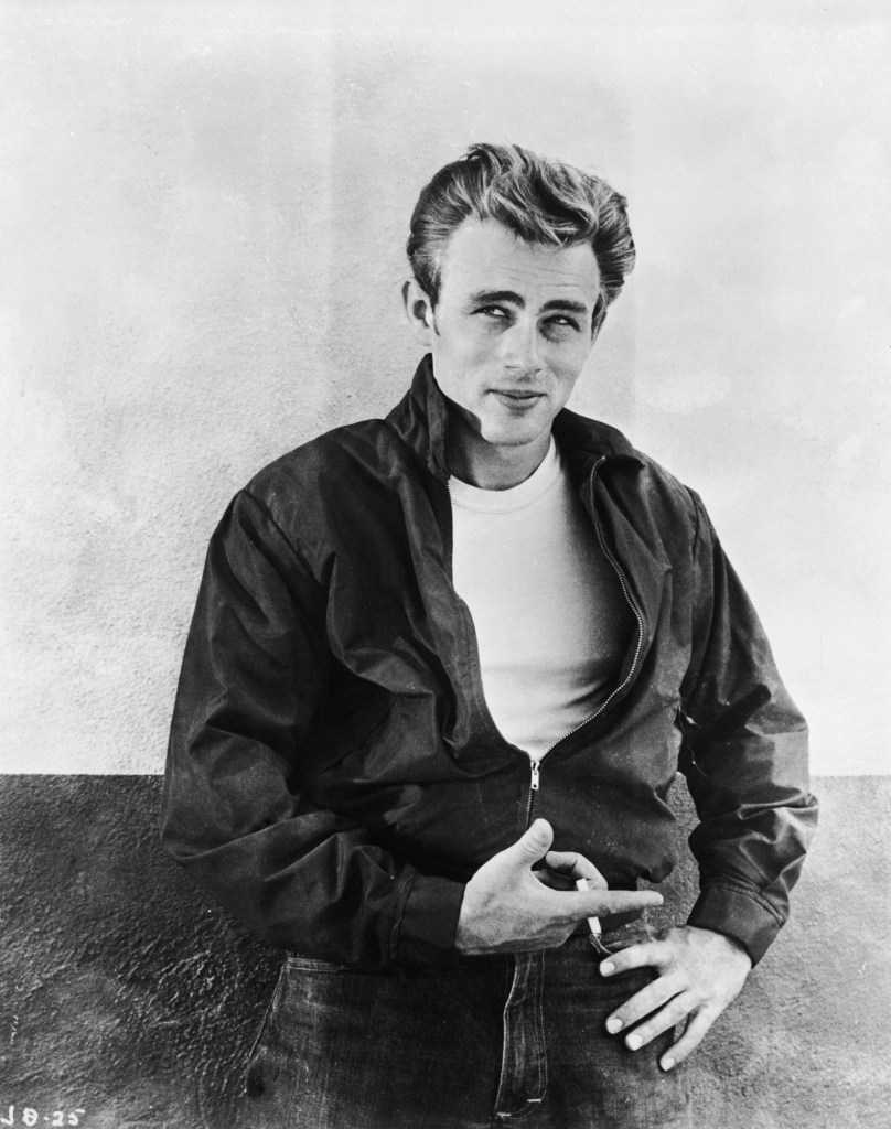 James Dean in 1955.