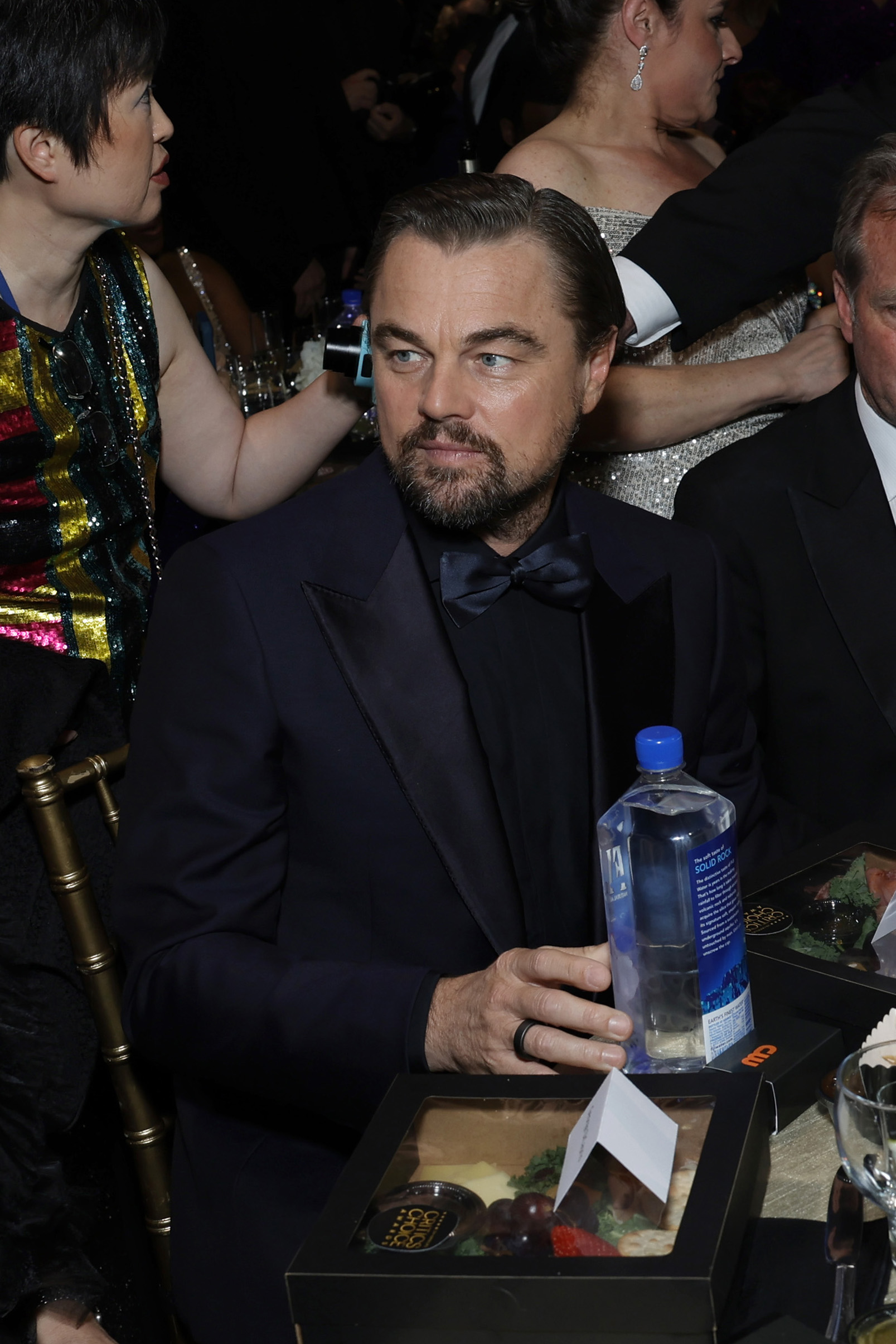 Leonardo DiCaprio at the 2024 Critics Choice Awards.