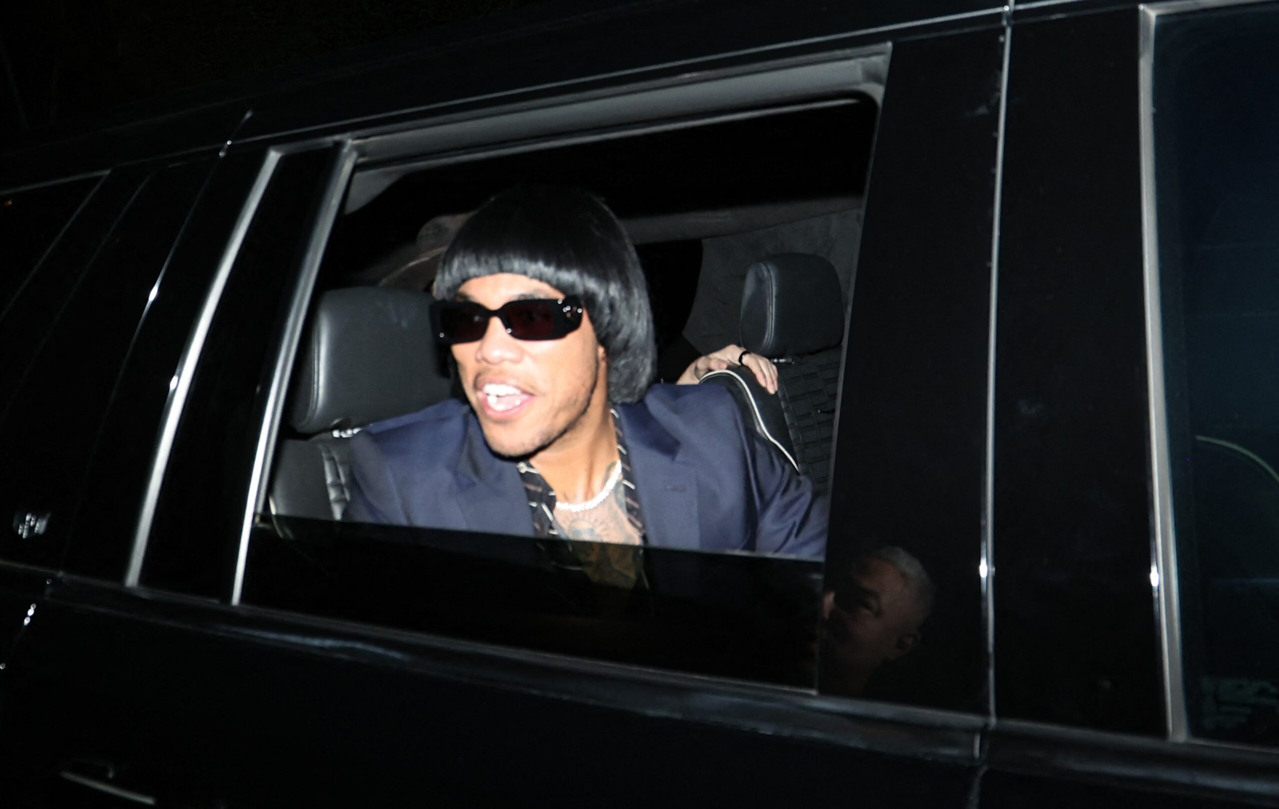 Anderson .Paak heading to Leonardo DiCaprio's 50th birthday party.