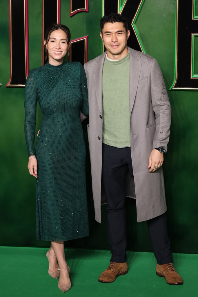 Liv Golding and Henry Golding attend the "Wicked: Part One" UK Premiere