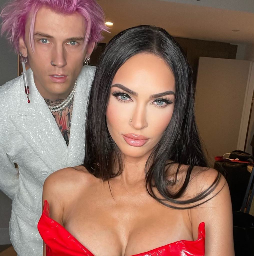 Megan Fox and Machine Gun Kelly via Instagram