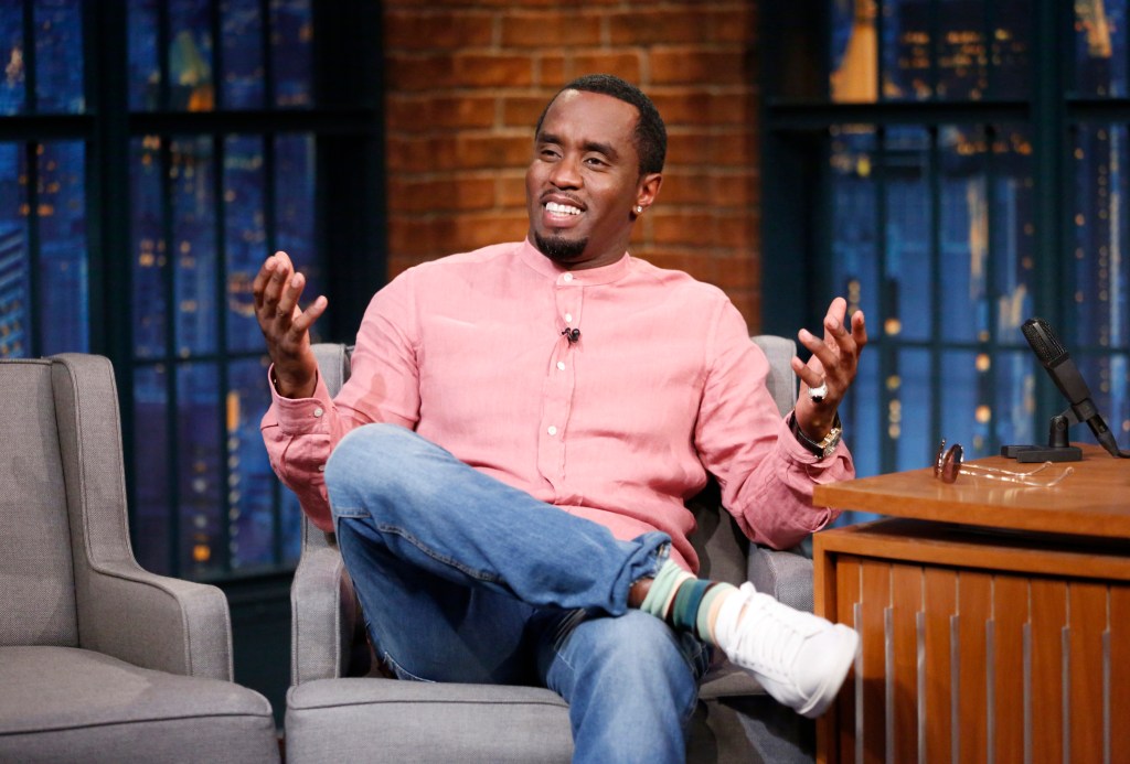 Sean "Diddy" Combs in June 2017 "Late Night With Seth Meyers" interview