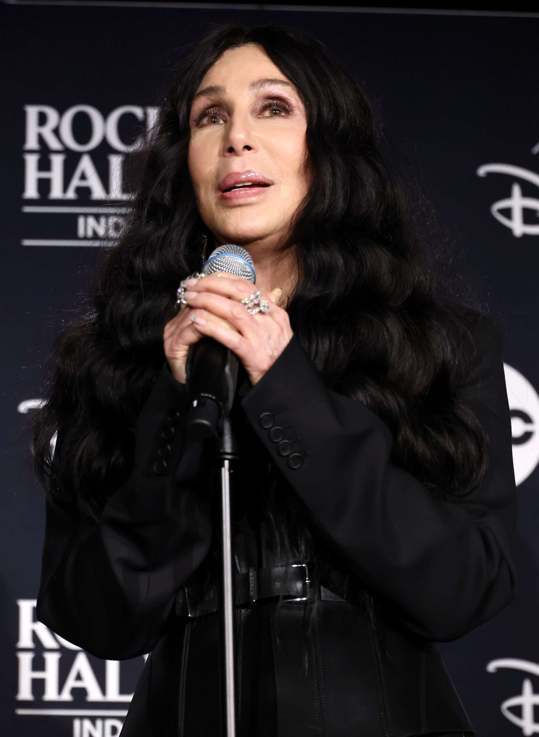 Cher at the Rock Hall of Fame