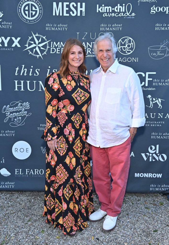 Zoe Winkler and Henry Winkler