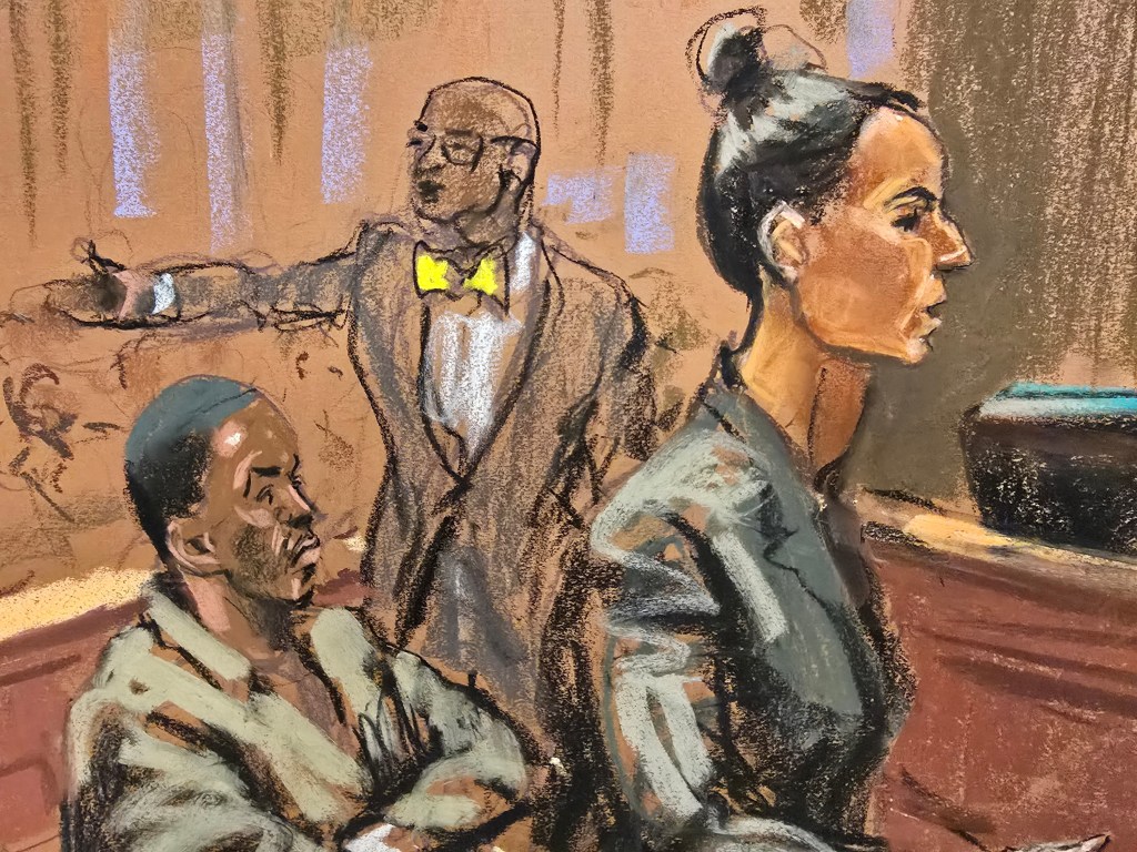 Sean Combs court sketch