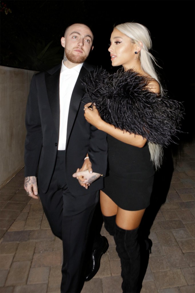 Mac Miller and Ariana Grande.