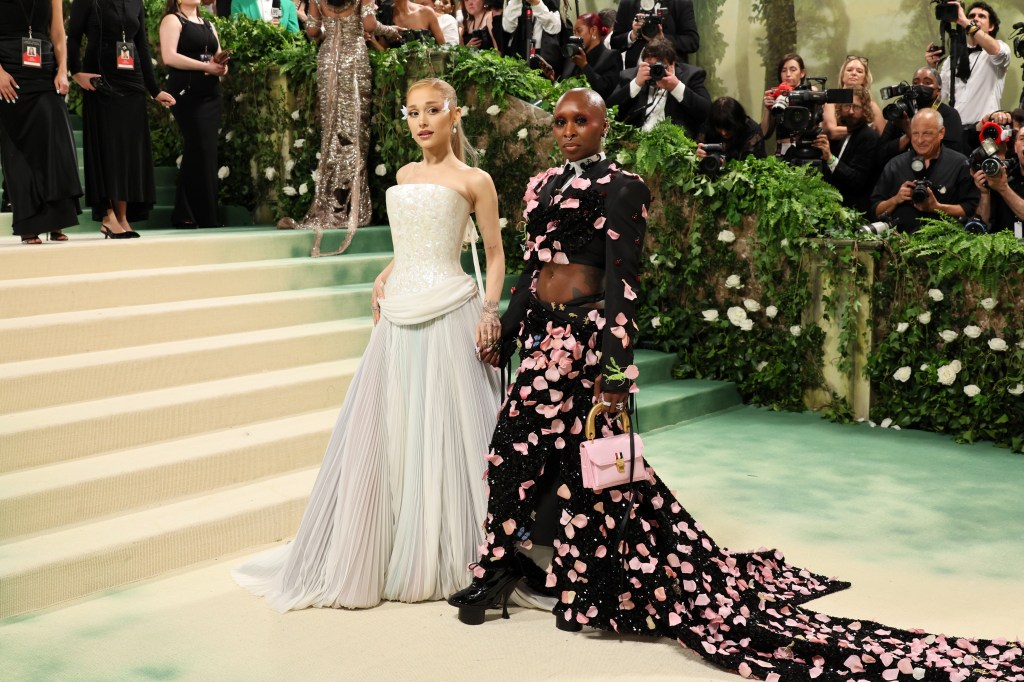 Cynthia Erivo and Ariana Grande at Met Gala