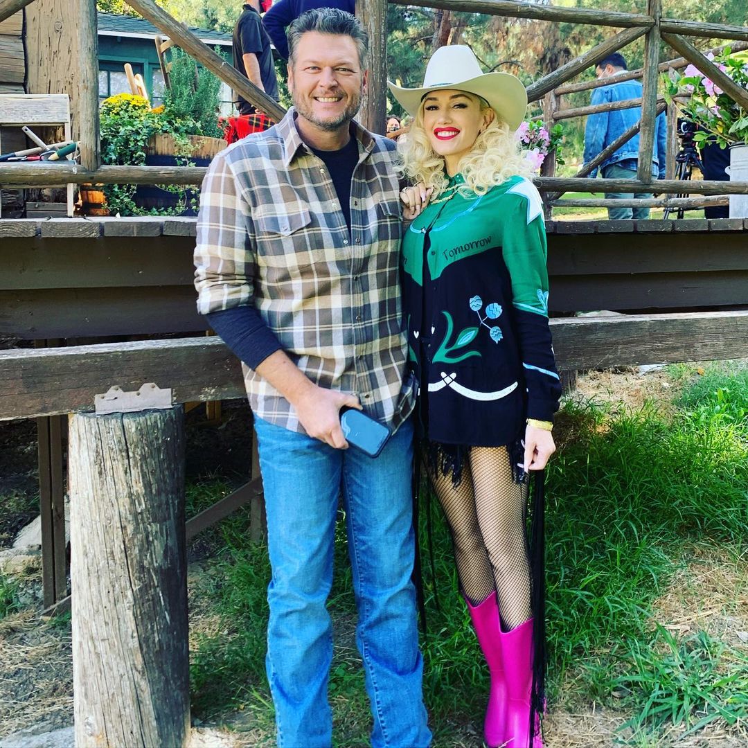 Blake Shelton and Gwen Stefani