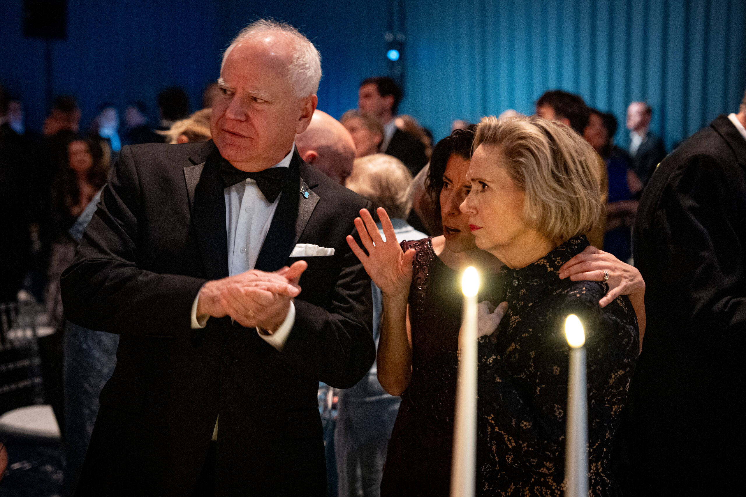 Gina Raimondo, Tim Walz