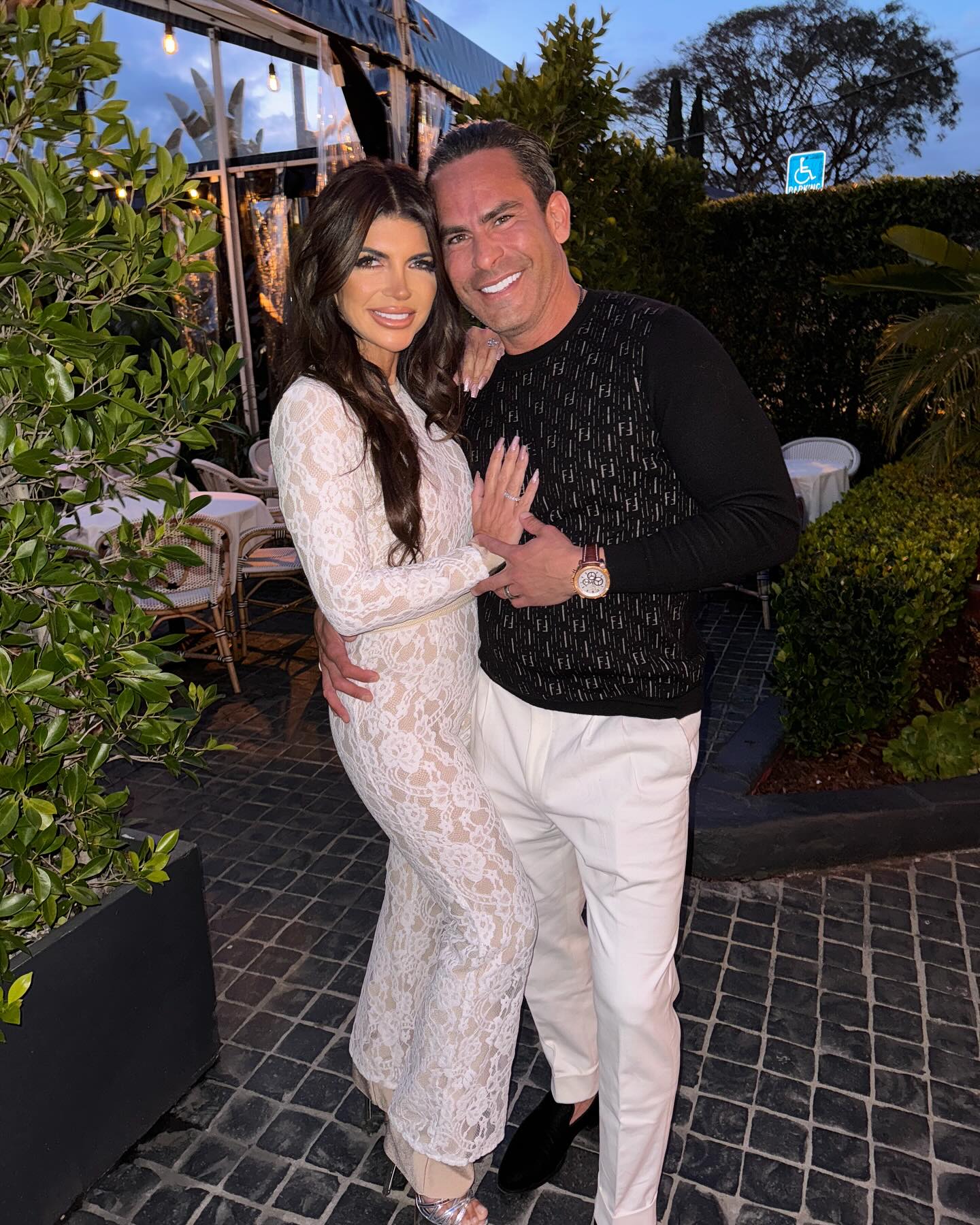 Teresa Giudice and Luis Ruelas posing together