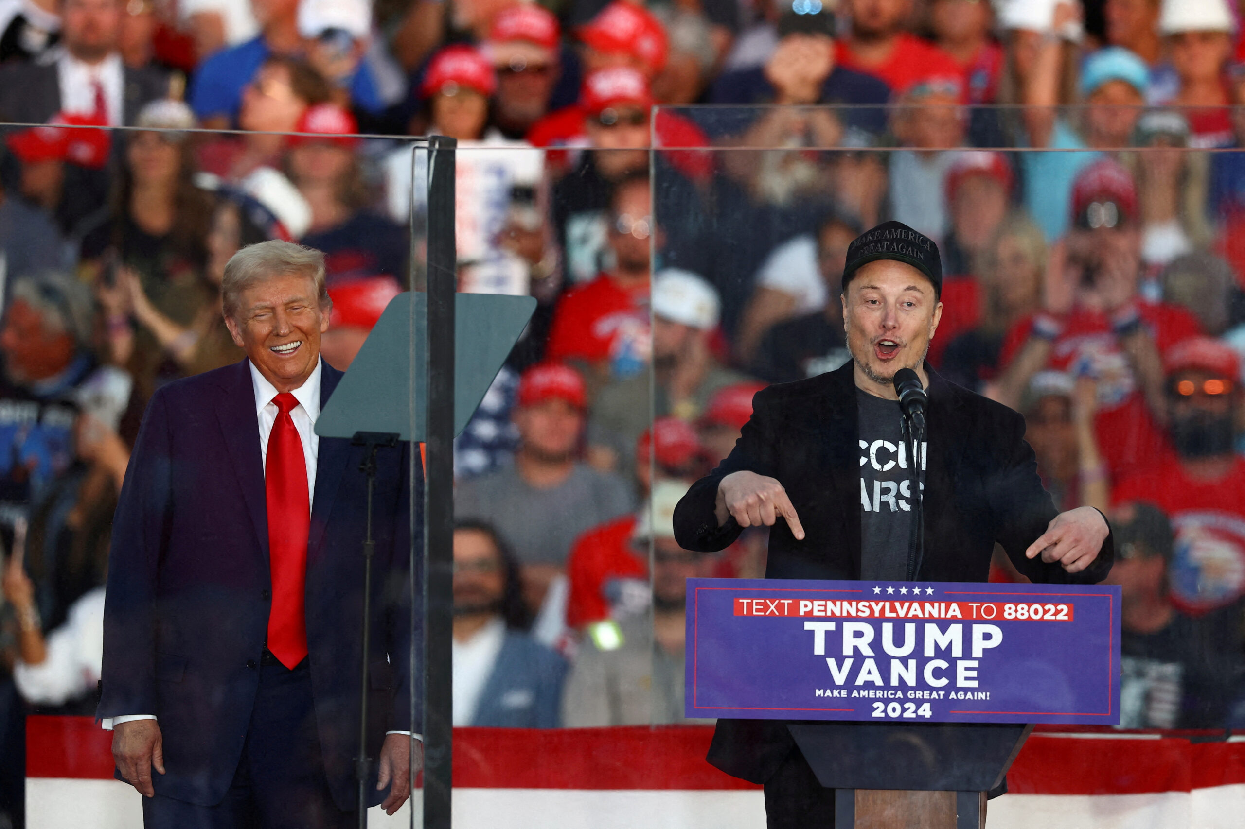 Elon Musk, Donald Trump