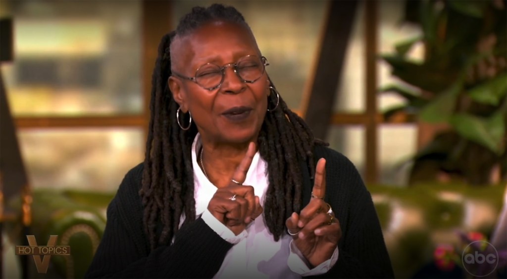 Whoopi Goldberg on "The View" on Nov. 20.