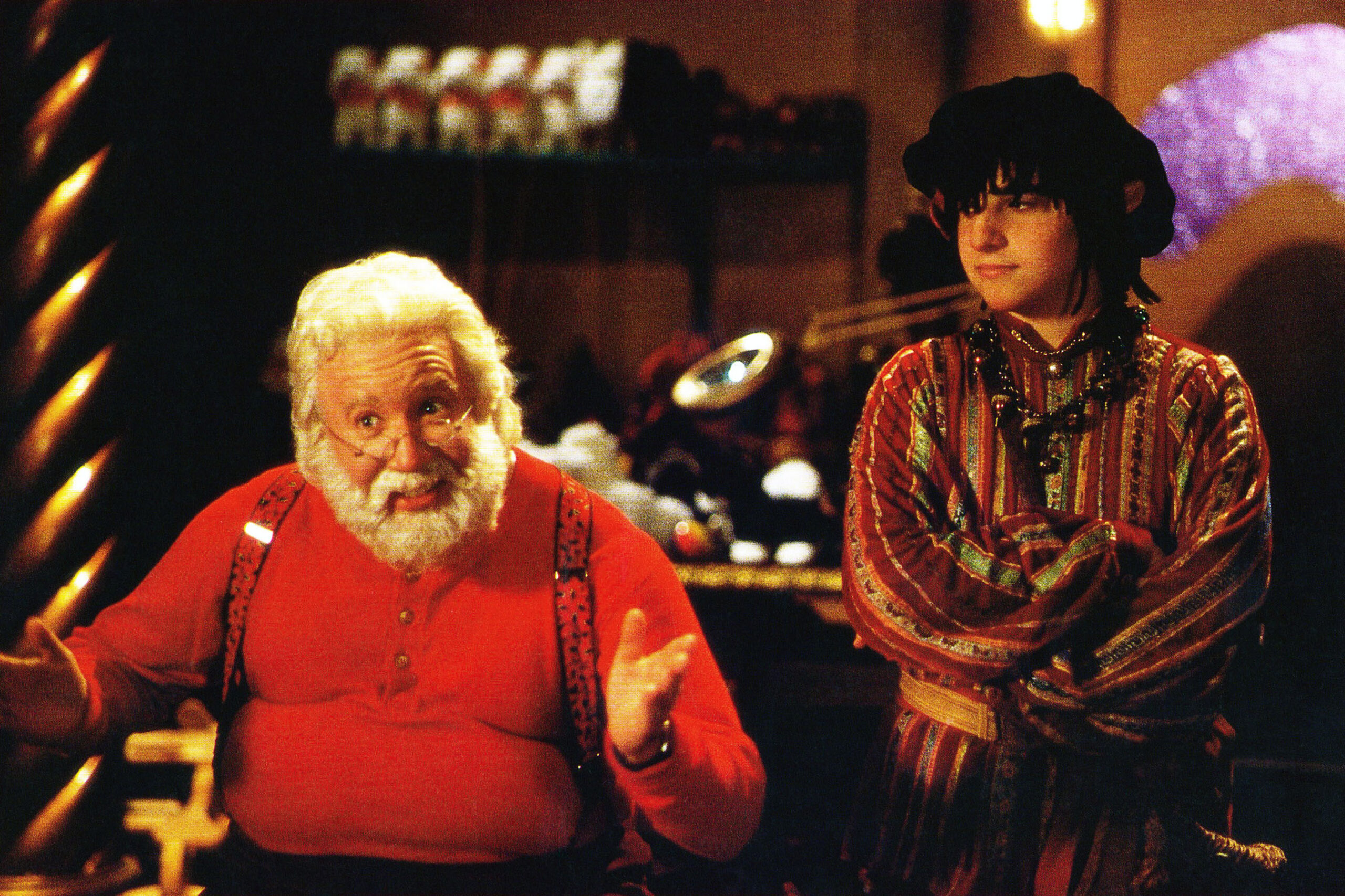 Tim Allen and David Krumholtz in "The Santa Clause."