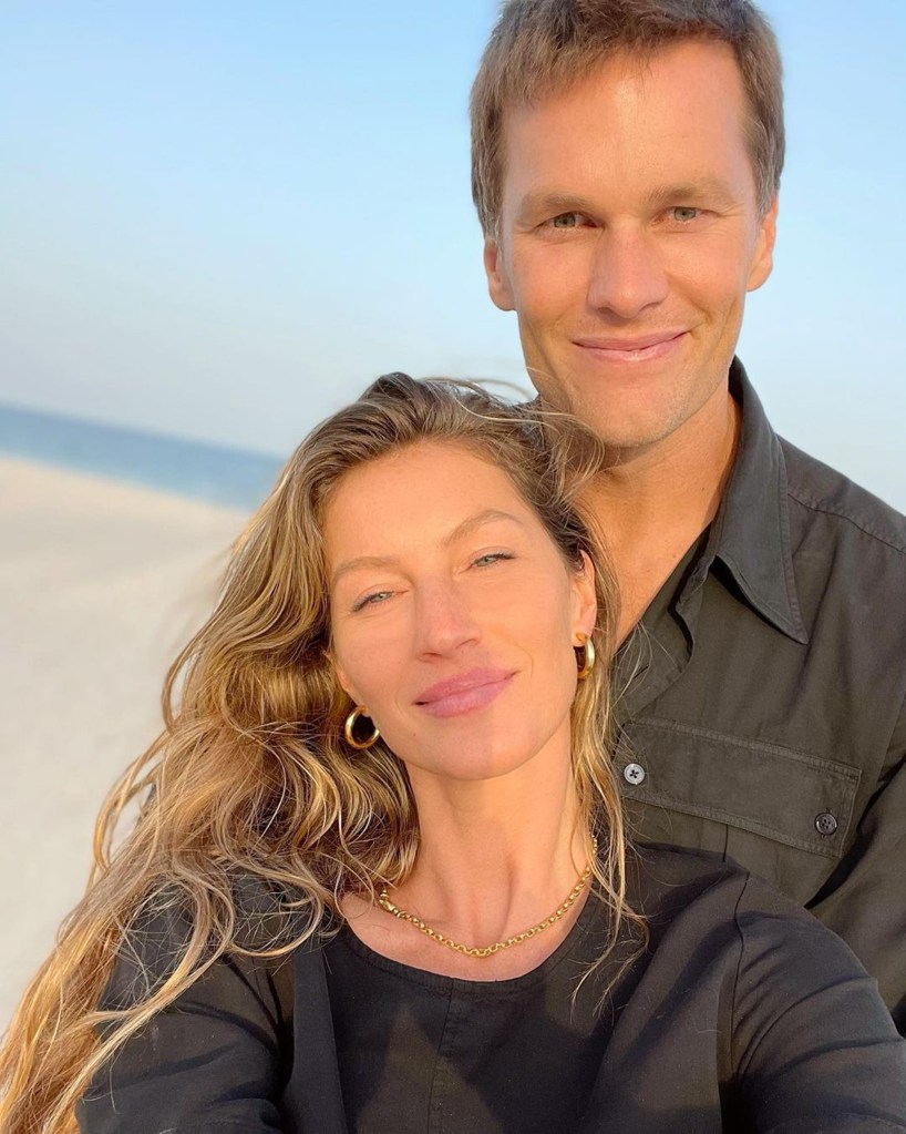 Tom Brady pictured with Gisele Bundchen.