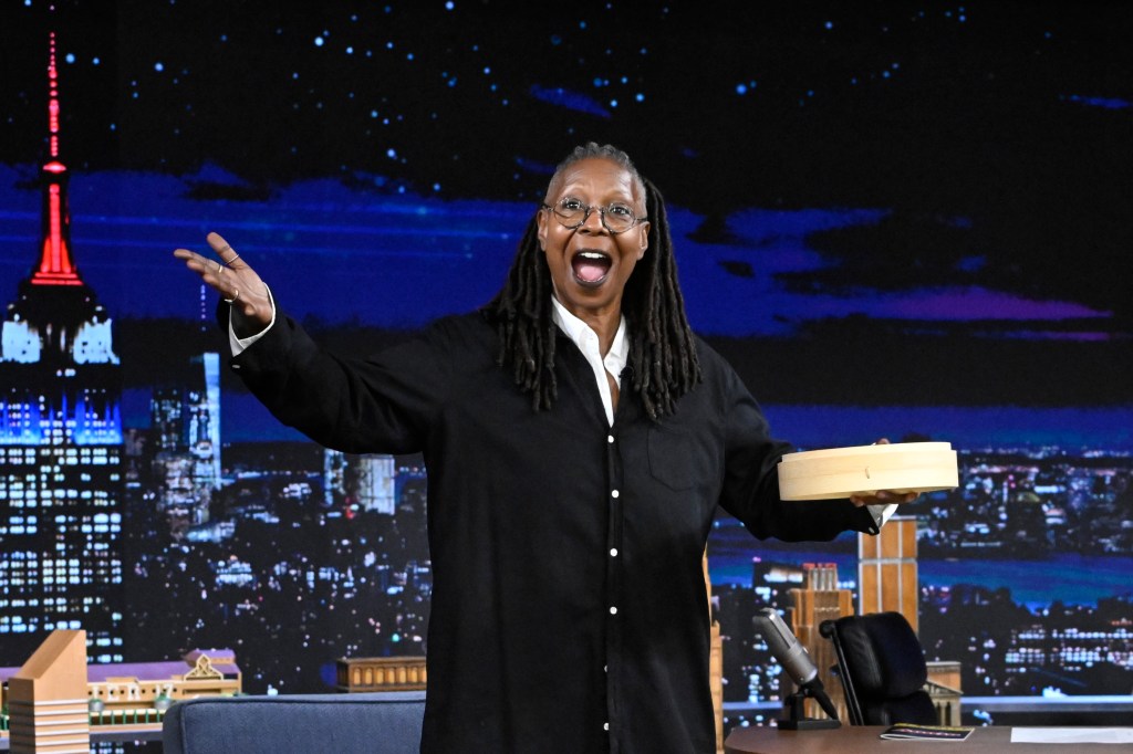 Whoopi Goldberg on the tonight show