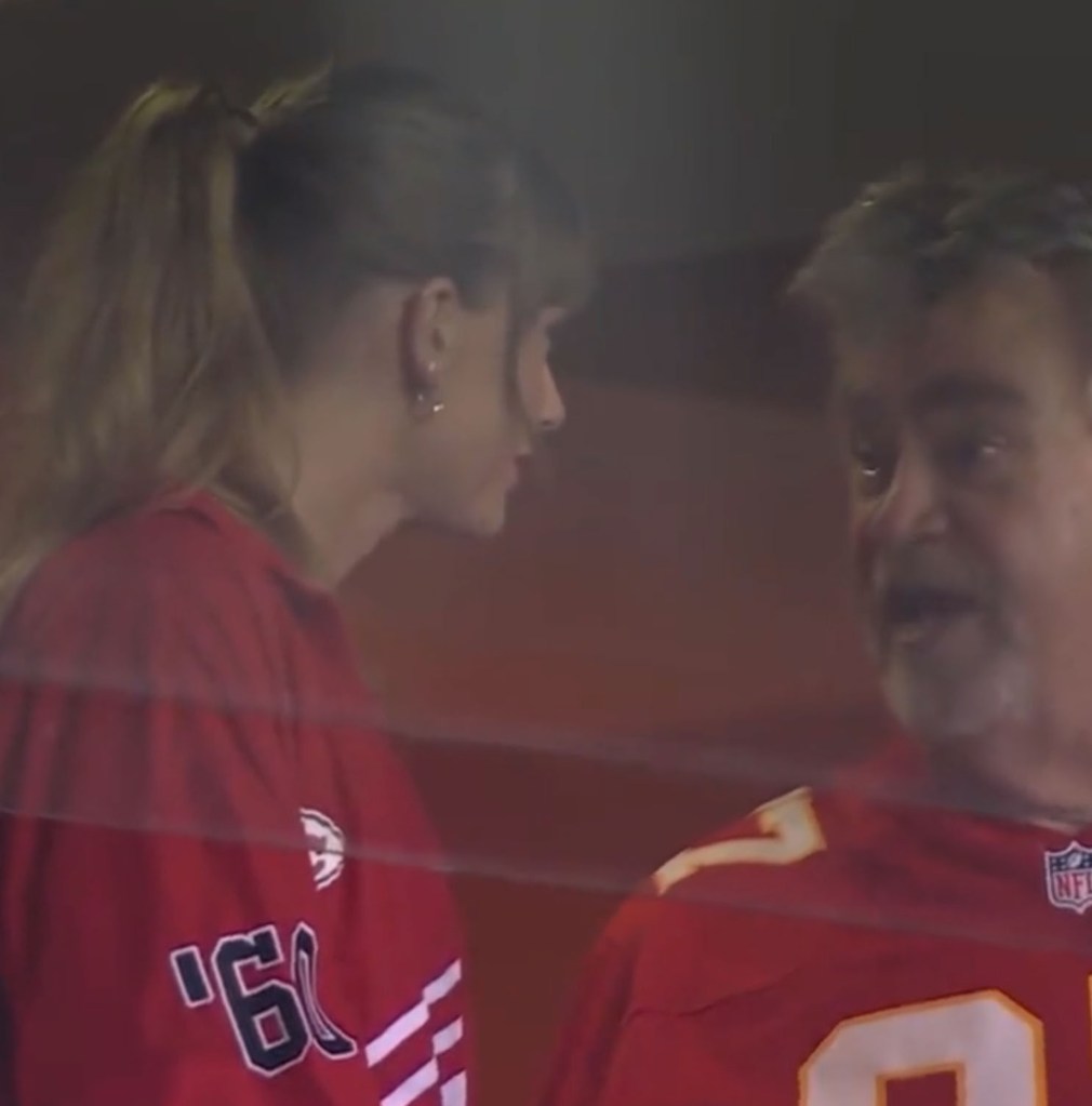 Taylor Swift and Ed Kelce