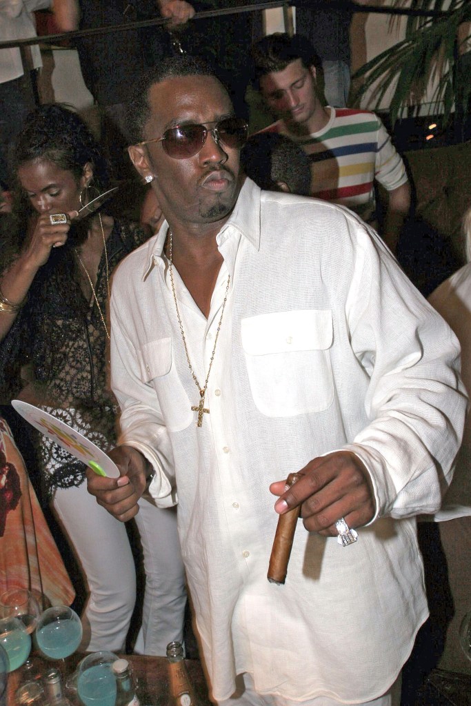 Sean "Diddy" Combs in France in August 2005