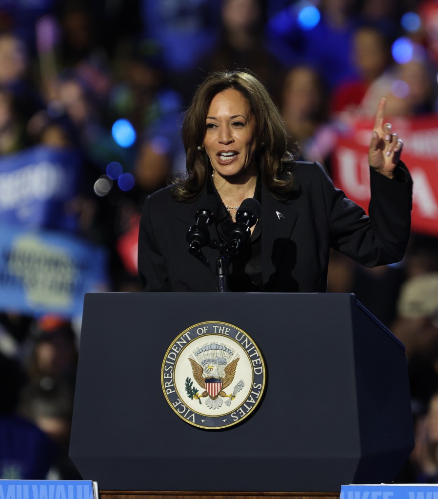 Kamala Harris in Wisconsin on Friday