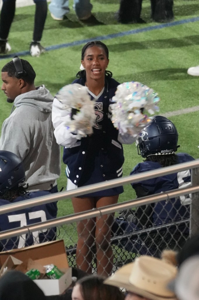 Sean "Diddy" Combs' twins at Friday football game