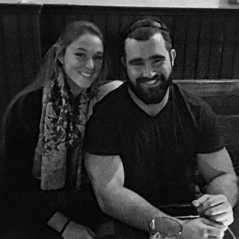 Kylie Kelce and Jason Kelce