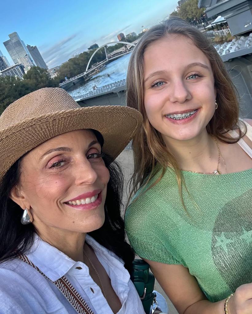 Bethenny Frankel and daughter Bryn Hoppy