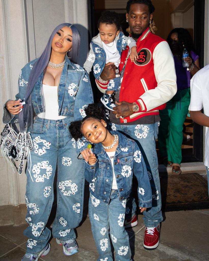 Cardi B, offset and their kids