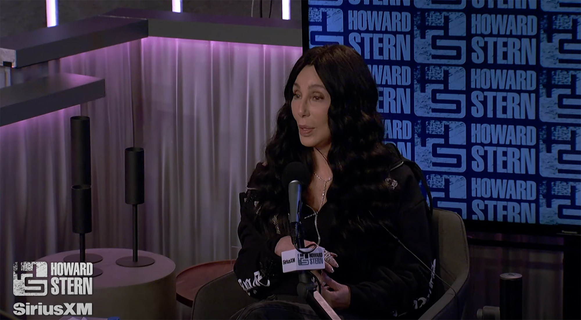 Cher on "The Howard Stern" show.