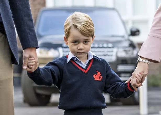 Prince George pictured in 2017