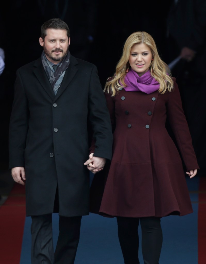 Kelly Clarkson and Brandon Blackstock in January 2013