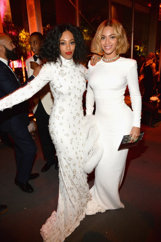 Solange and Beyonce Knowles.