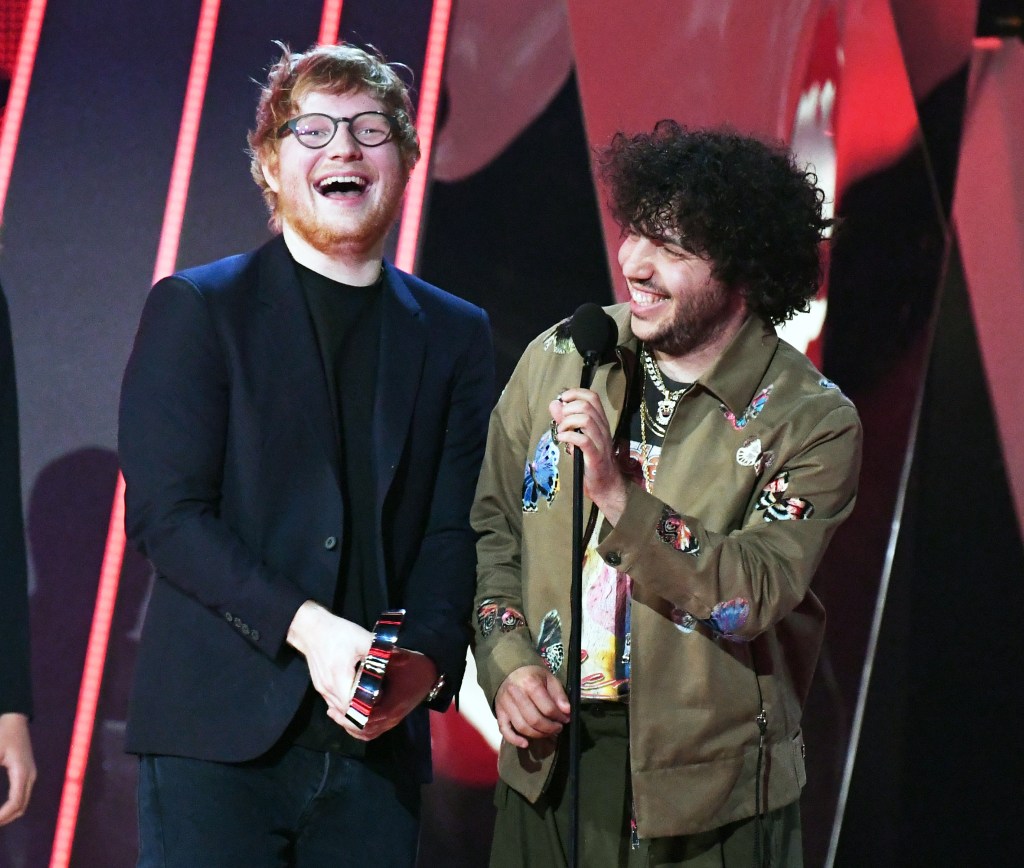 Benny Blanco and  Ed Sheeran