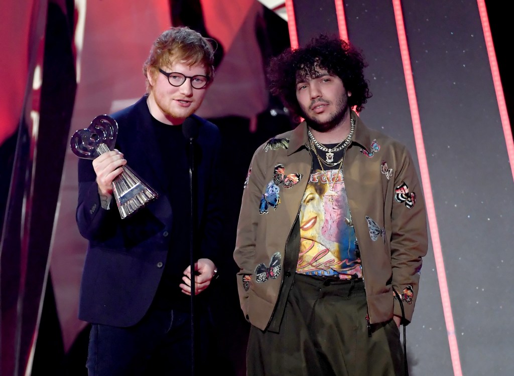 Benny Blanco and  Ed Sheeran