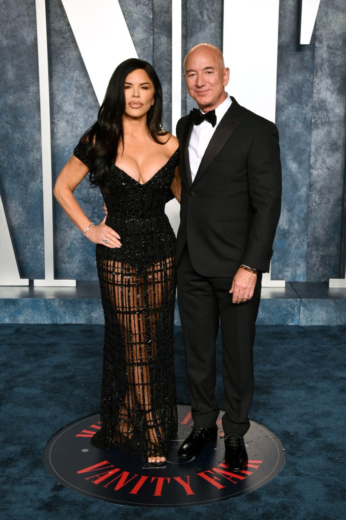 Lauren Sanchez and Jeff Bezos