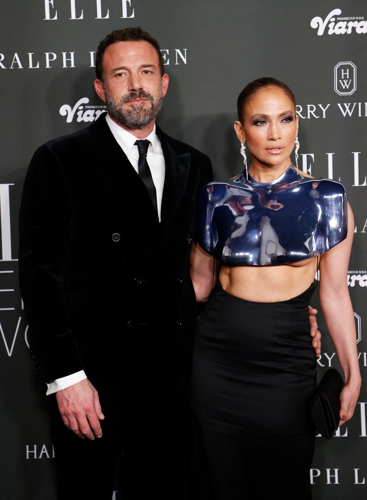 Ben Affleck and Jennifer Lopez in December 2023