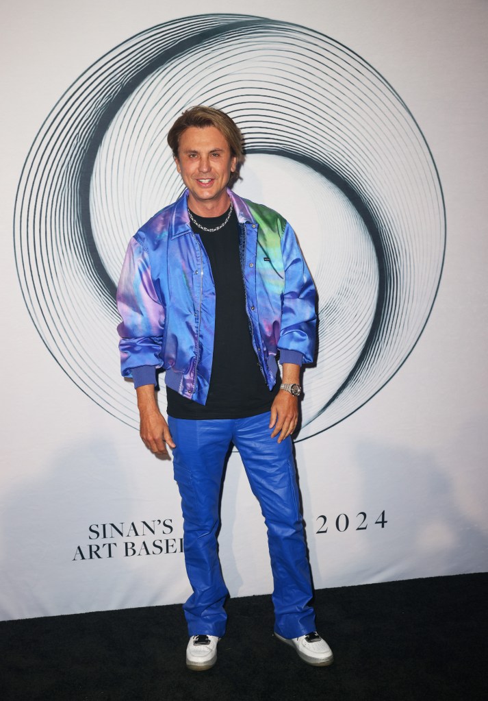 Jonathan Cheban at Sinan Tuna's 2024 Art Basel Party in Miami on Dec. 5.