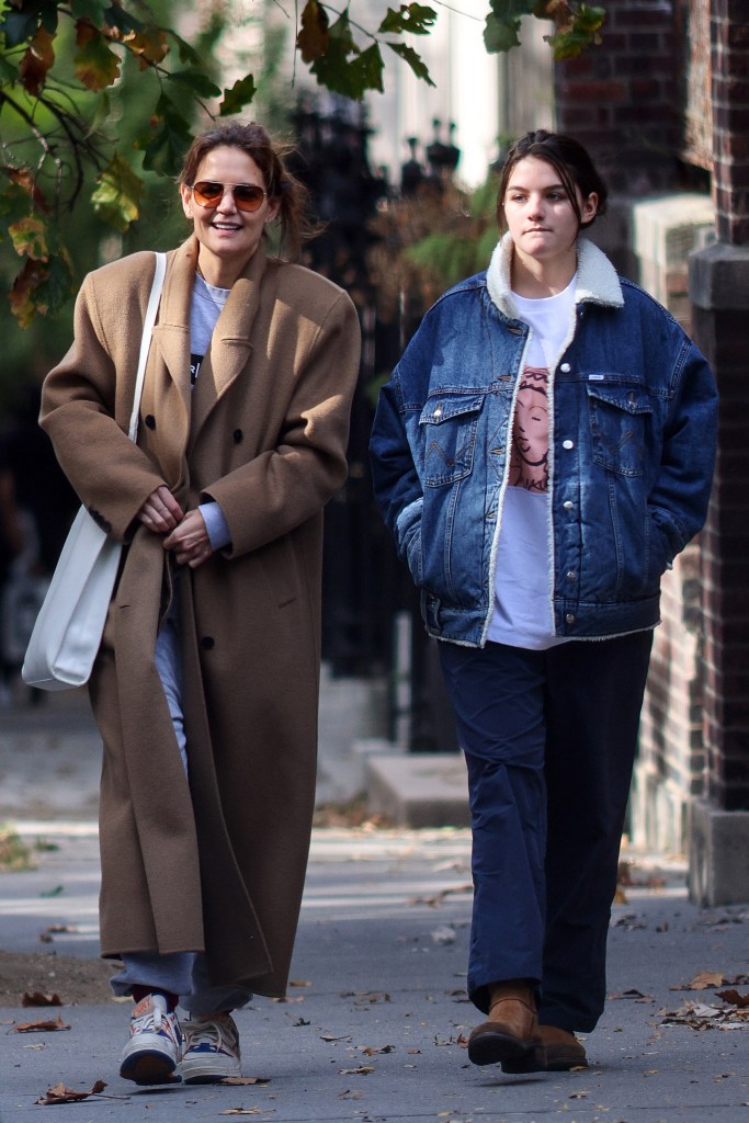 Katie Holmes and Suri Cruise in NYC