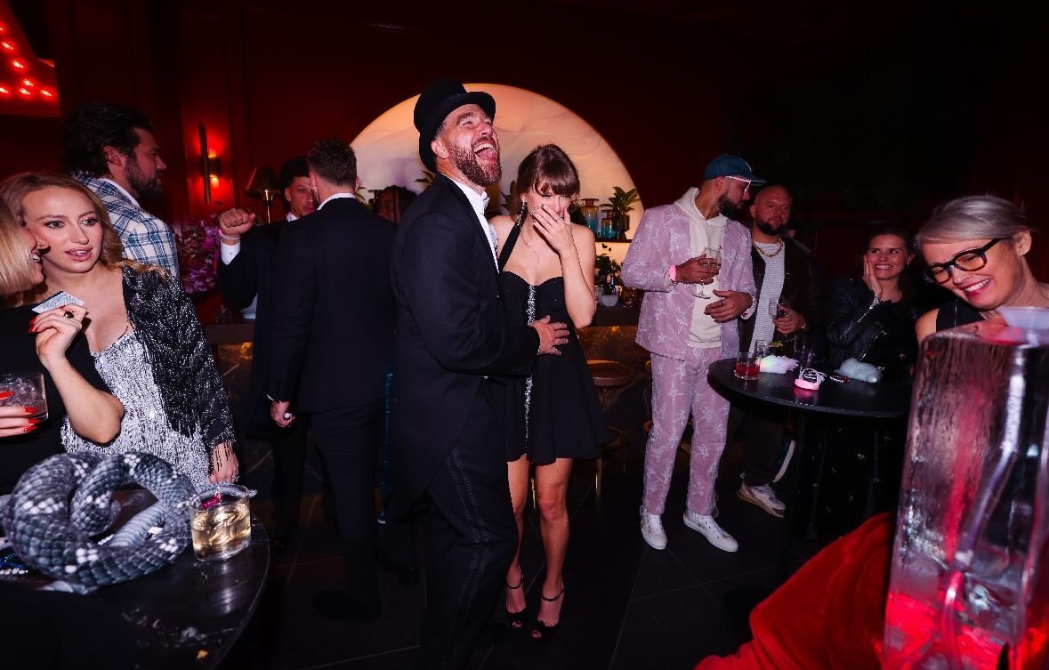 Travis Kelce and Taylor Swift