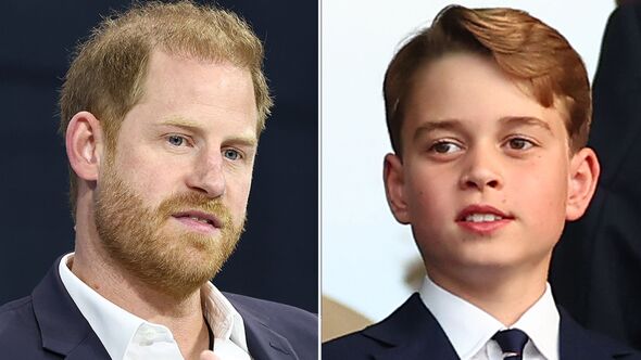 Prince Harry and Prince George in recent pics 