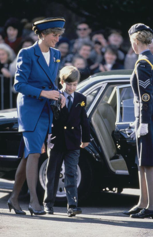 Princess Diana and Prince William