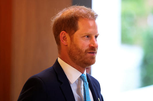 Prince Harry attends the 2024 WellChild Awards ceremony in London in late September.