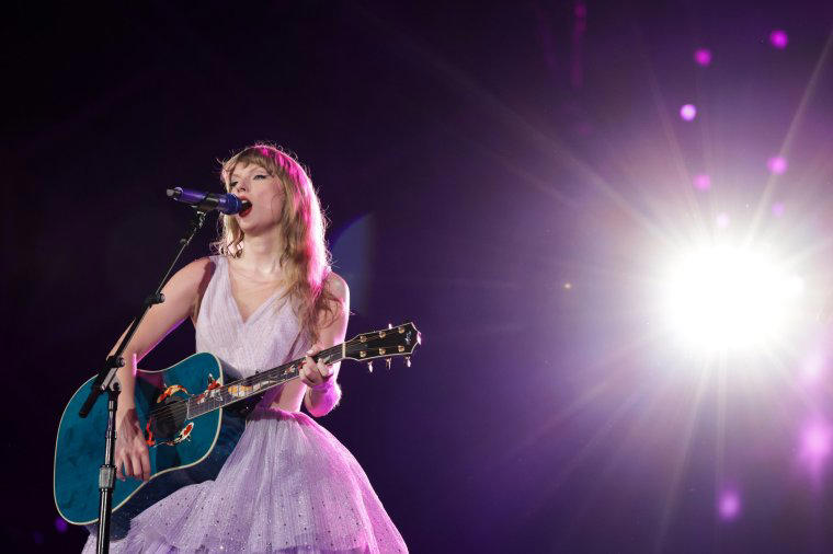 Taylor Swift performing her Speak Now album on the Eras Tour (Photo: Ashok Kumar/TAS24/Getty Images for TAS Rights Management)